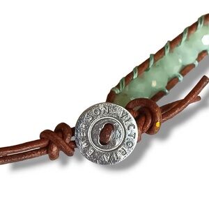 Victoria Emerson Multiple Layered Bracelet - Adjustable Button Closure 9", 10"